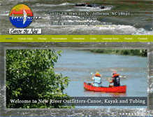 Tablet Screenshot of canoethenew.com